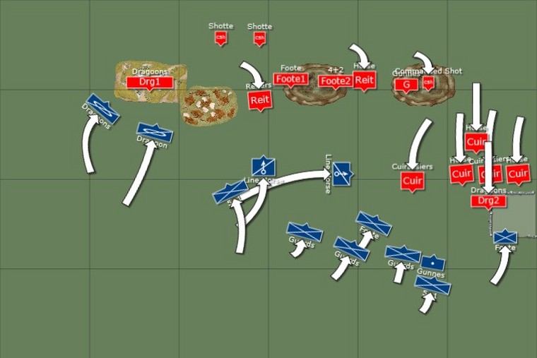 FoG Renaissance Battle Map Louis XIV French vs TYW Catholics